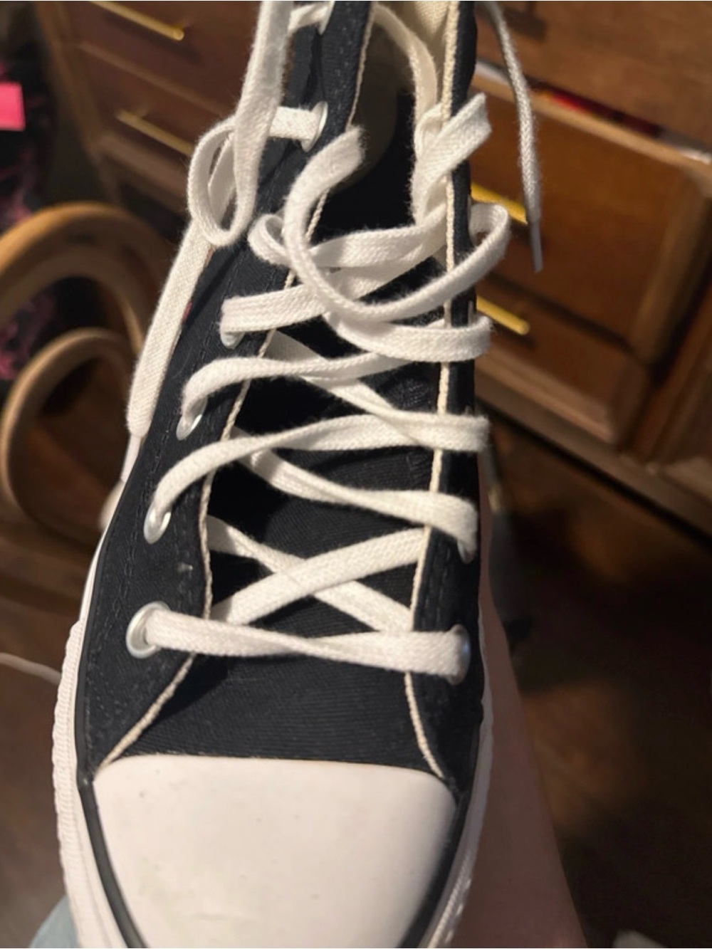 SOLD!!!!Women’s Platform Converse Chuck Taylor All Star High Top Sneakers - Picture 6 of 8